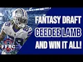 Drafting a CHAMPIONSHIP Fantasy Football Team Around CeeDee Lamb FFBC