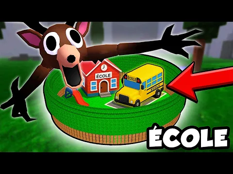 Video Thumbnail: J'ai Construit LA BASE ÉCOLE LA PLUS SÉCURISÉE en 99 Nuits dans la Forêt Roblox !