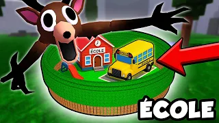 J'ai Construit LA BASE ÉCOLE LA PLUS SÉCURISÉE en 99 Nuits dans la Forêt Roblox !