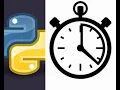 Python stopwatch Visual studio