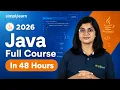 Java Full Course 2026 Learn Java Online In 48 Hours Complete Advanced Java Course Simplilearn