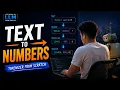 Text to Numbers Tokenizer From Scratch Python PyTorch