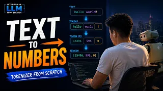 Text to Numbers Tokenizer From Scratch Python PyTorch