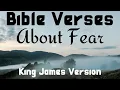 Bible Verses About Fear King James Version