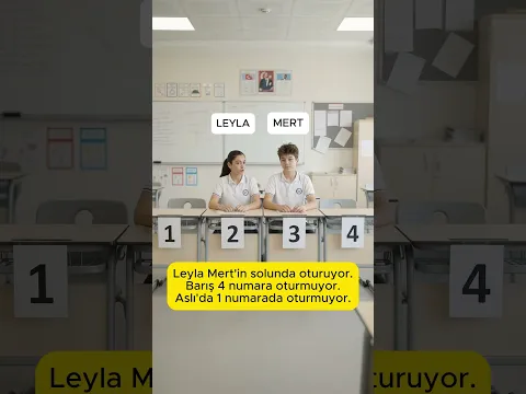 Bu Mantık Sorusunun Cevabını Bulabilecek misin ❓