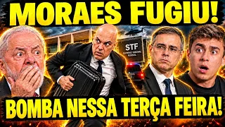 BOMBA! ALEXANDRE DE MORAES FUGIU - LULA pode DAR GOLPE DE ESTADO no BRASIL diz jornalista - MENDONÇA