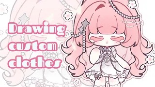 Drawing Custom Clothes for Chibi Speedpaint IbisPaintX
