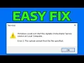 How To Fix The System Cannot Find The Specified File Error 2 in Windows