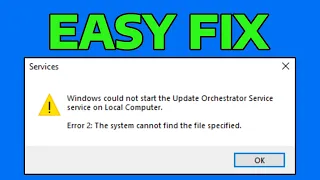 How To Fix The System Cannot Find The Specified File Error 2 in Windows