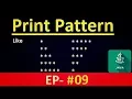 Java Tutorial 9 Print star pattern in JAVA program