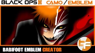 Black Ops 3 Emblem Tutorial 050 - Bleach Kurosaki Ichigo