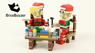 Lego Seasonal 40205 Elves' Workshop - Lego Speed Build
