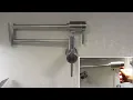 Delta Pot Filler Faucet 1165LF-SS Demo