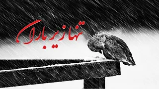                                         وحيد تحت المطر دندنها