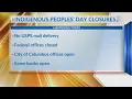 Will mail be delivered on Peoples Day