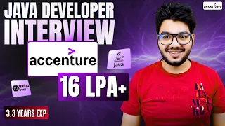 Accenture Java Developer Interview Experience Questions 16 LPA