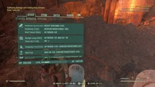 Fallout 76 - Sludge Lung not counting 2024