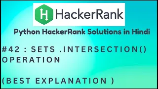 HackerRank Set Intersection Python HackerRank Solutions