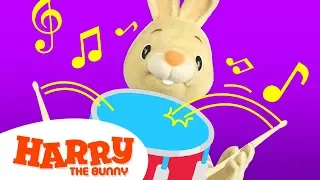 baby learning first words with harry the bunny educational family fun videos for toddlers u0026 babies