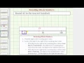 Ex Rounding to the Nearest Hundred - Number Line Formal Rules
