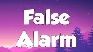 Download False Alarm (lyrics) - The Weeknd (Lyrics) MP3