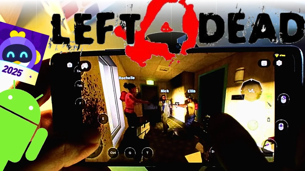 Left 4 Dead 2 Android Gameplay - Chikii App - Mobile 2025