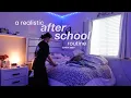 AFTER SCHOOL REALISTIC ROUTINE junior homework school advice relaxing etc