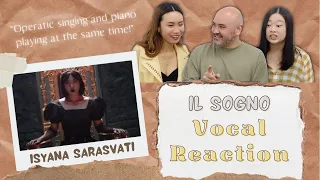 Download IL SOGNO | ISYANA SARASVATI  - Vocal Coach Reacts [LIVE PERFORMANCE] MP3