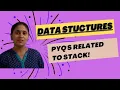 UGCNETTRB Computer Science Data Structures Stack PYQs Solved Part - 6