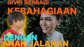givri berbagi kebahagian dengan anak anak jalanan