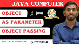 15 Marks Topic Object Passing in Java ISC ICSE Class 11 12 Computer Science by