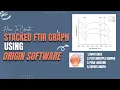 Stacked FTIR graph using Origin software How to merge multiple graphs In just 5 minutes