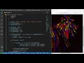 happy new year 2022 Coding Animation Fireworks