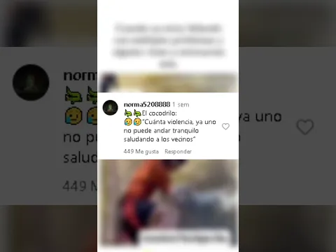 ¿Se merecía eso el cocodrilo?