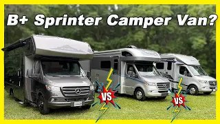 Top 3 Sprinter Class C RVs Compared Winnebago vs Renegade vs Dynamax