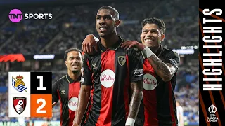 Cherries Enjoy Winning Start 🍒 | Real Sociedad 1-2 Bournemouth | UEFA Europa League Highlights
