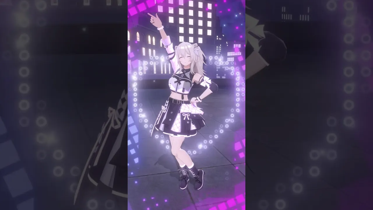 【踊ってみた】UNDEAD / YOASOBI  #shorts #hololive #dance【獅白ぼたん】