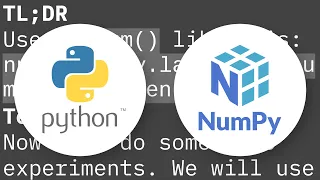 Performance of Numpy Array vs Python List over 1D matrix Vector