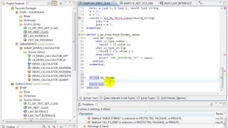 ABAP in Eclipse Tutorials - Refactoring capabilities