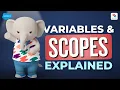 Variables and Scope - var let const block scope