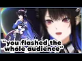 Download Lagu Nerissa didn't realize her skirt flipped up mid-live【-All for One-】
