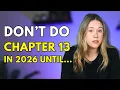Chapter 13 Bankruptcy Explained 2026 Update