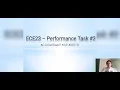 ECE23 - Performance Task