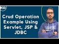 Servlet Jsp Jdbc Crud Operation Example Servlet JSP Tutorial