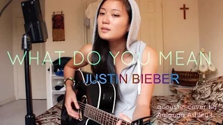 Download JUSTIN BIEBER - What Do You Mean [acoustic cover] MP3
