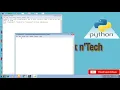 How to make main window using Tkinter Gui in python programming language
