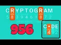 CRYPTOGRAM 956