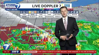 Storm Center 7 Storm Tracking Alert Tornado warning Butler County