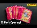 20 Pack Opening - Panini Futebol Liga Bwin Sticker Collection So Many Foil Stickers