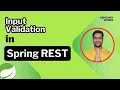 Chapter-11 Input Validation Spring REST